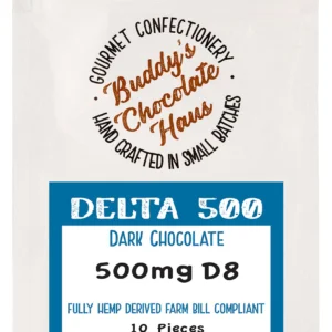 Dark Chocolate Bar - 500mg Delta 8 (D8)