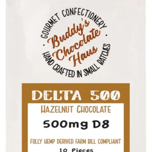 Hazelnut Bar - 500mg Delta 8 (D8)