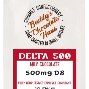 Milk Chocolate Bar - 500mg Delta 8 (D8)