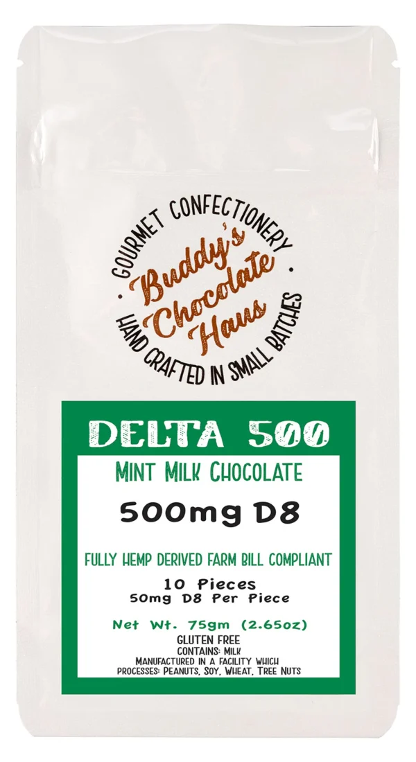 Mint Chocolate Bar - 500mg Delta 8 (D8)