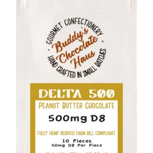 Peanut Butter Bar - 500mg Delta 8 (D8)