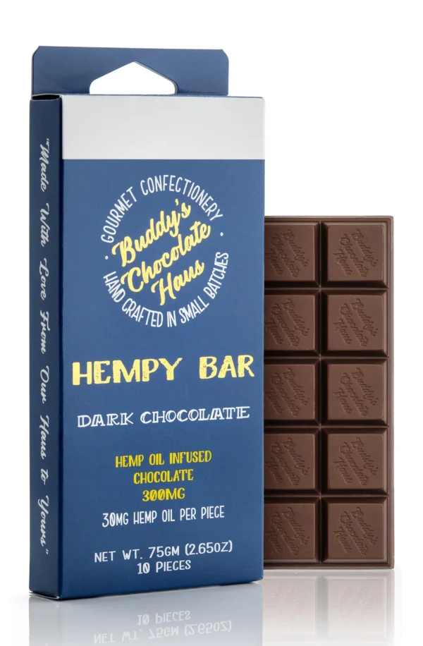 Dark Chocolate Bar - 300mg CBD