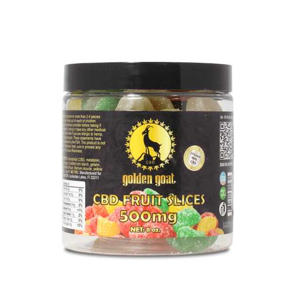 CBD Gummy Fruit Slices, 500MG - 8oz | Trust CBD USA