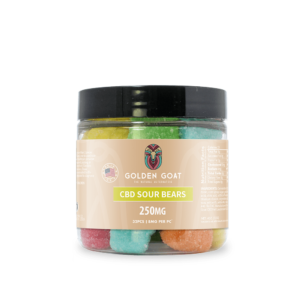 CBD Gummy Sour Bear 250MG Jar