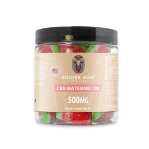 CBD Gummy Watermelon Slices 500MG - 8oz