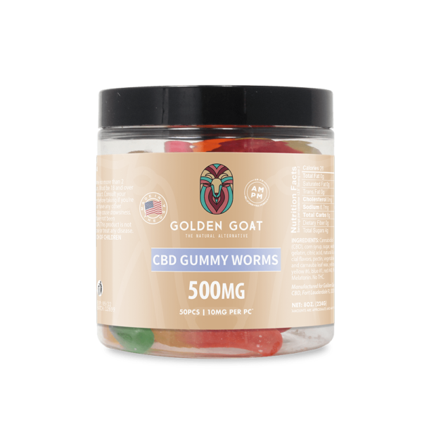 CBD Gummy Worms, 500MG - 8oz. | Trust CBD USA