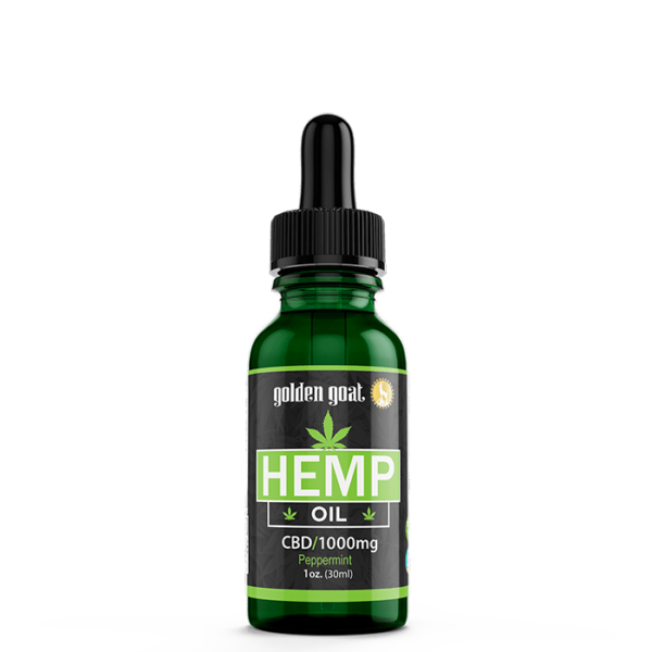 CBD Hemp Oil 1000mg - Peppermint - 1oz. (30mL) | Trust CBD USA