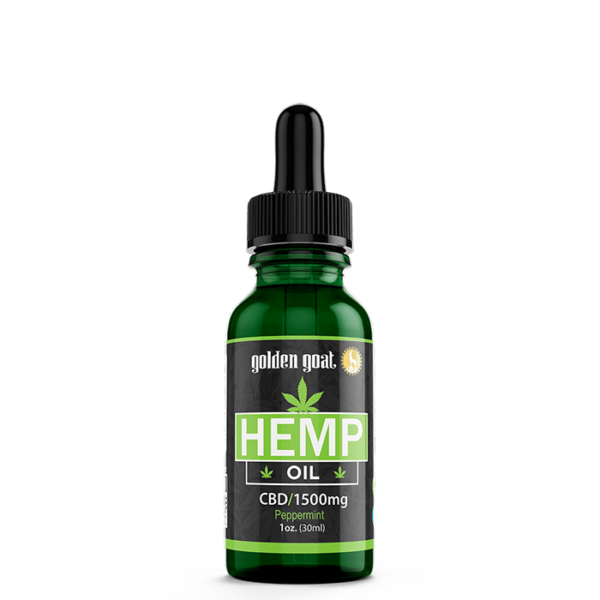 CBD Hemp Oil 1500mg - Peppermint - 1oz. (30mL) | Trust CBD USA