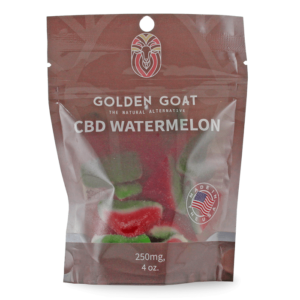 CBD Watermelon Gummies, 250MG Bag - 4oz