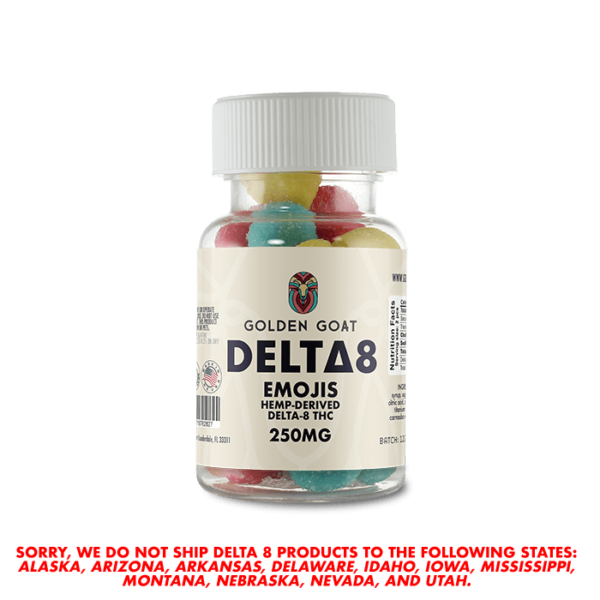 Delta-8 Gummies, 250mg Emojis | Trust CBD USA