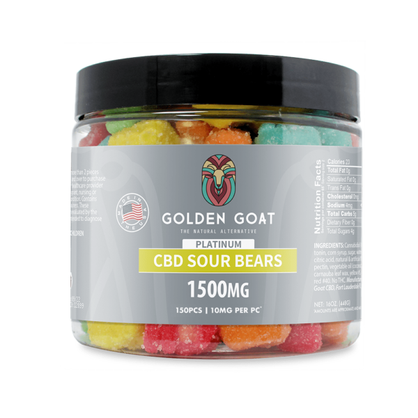 Platinum CBD Sour Bears