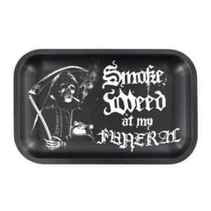 Smoke Weed At My Funeral Rolling Tray