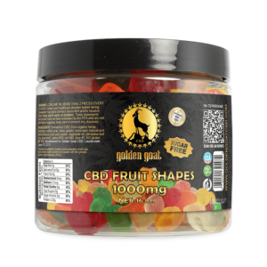 Sugar-Free CBD Gummy Fruit Shapes